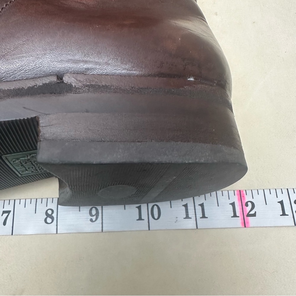 Dres Van Noten Men’s Vintage Brown Italian Leather Chukka Boots Estimated Sz 13 - Picture 9 of 9